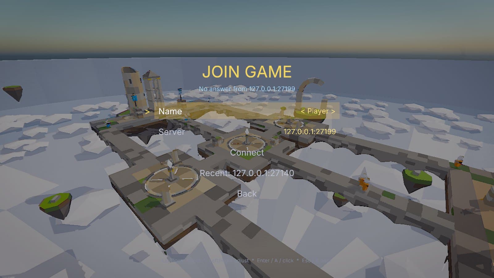 Join a server by address