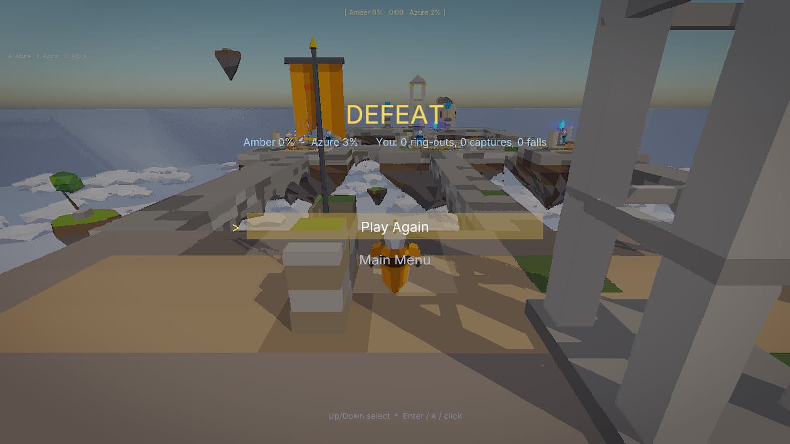 Results after a match